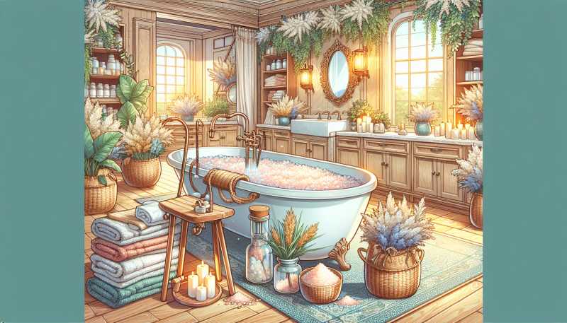 Domácí SPA zážitek: Solné a bylinkové koupele
