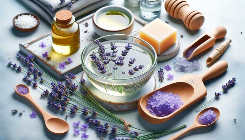 Domácí sprchový gel s vůní levandule: Recept pro relaxaci těla