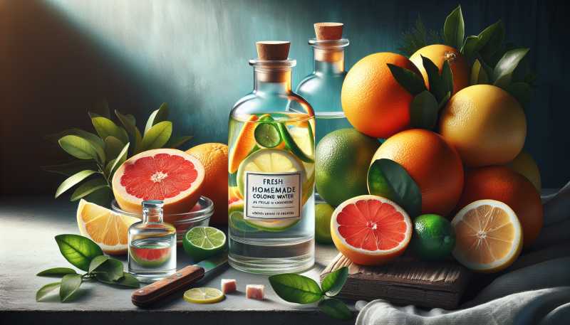 Svěží domácí kolínská voda: Recept plný citrusů